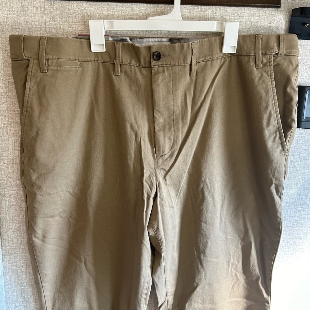 NWT 46/32 Goodfellow & Co Straight Fit Big and Tall The Every Wear Khaki Chino